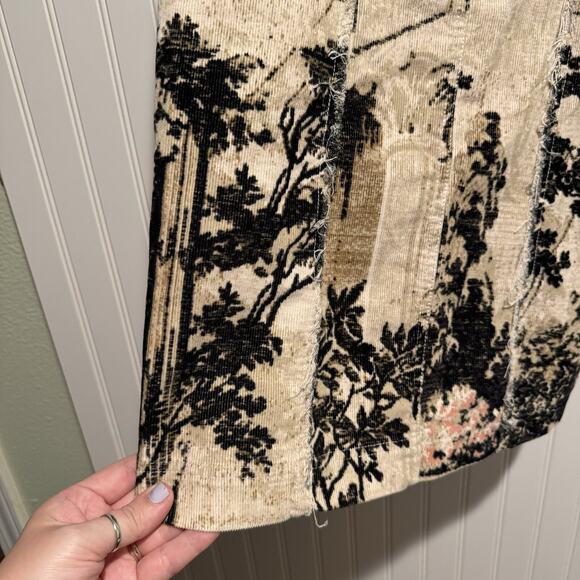 Urban Outfitters Uncut Corduroy Square Neck Dress NEW Size Large - Picture 3 of 8